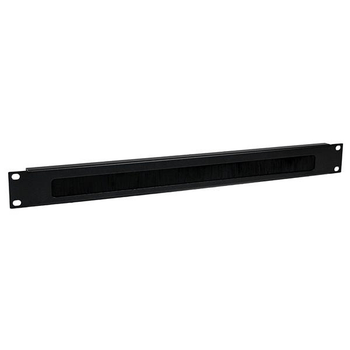 1U Brush Strip - Rack Cable Management
