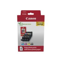 pack de cartuchos de tinta canon cli-526 para impresion fotografica