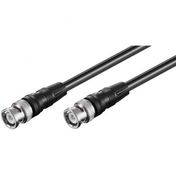Goobay Cable BNC a RG58 Macho/Macho 50cm Negro