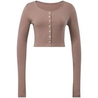 reebok sport camiseta manga larga hs0380 para mujer