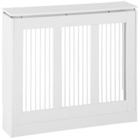 cubierta de radiador 90x18x84 cm blanco