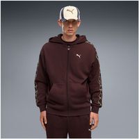 puma polar ess elevated tape relaxed full-zip hoodie fl para hombre