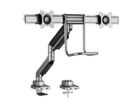 soporte de mesa equip 650161 para 2 pantallas de 17-32 max 9kg por pantalla maxvesa 100x100 reso