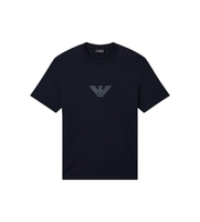 emporio armani para hombre em004583af13669 camiseta pima marino s casual algodon manga corta
