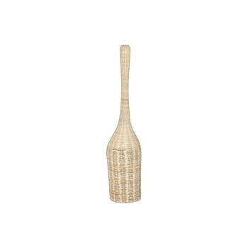 Lampara Pie Ratan Hierro 25x25x125 Natural