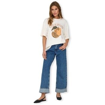 Only Jeans Hope Wide Jeans - Medium Blue Denim para mujer
