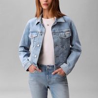 calvin klein jeans cazadora vaquera lv047f672g para mujer