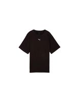 camiseta puma essentials relaxed black mujer