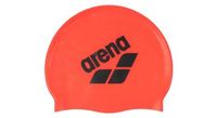 gorro de bano arena big logo naranja