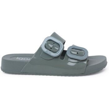 Pisamonas Zapatos Sandalias Habana Doble Hebilla Brillo para niña