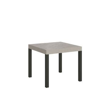 Mesa Extensible 90/246x90 Cm Everyday Cachemir Patas Antracita