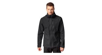 Chaqueta de lluvia vaude comyou negra