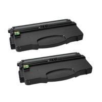 compatible twin pack lexmark 12036se black toner cartridges 2 pack
