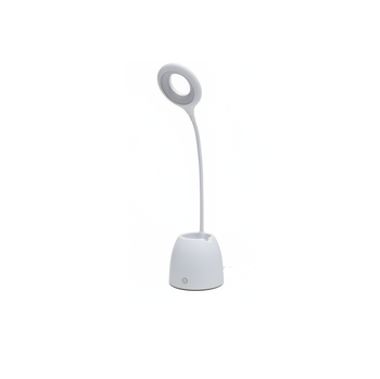 BEL AIR HOME - Flexo LED con Altavoz Bluetooth y 3 Intensidades de Luz - Blanco