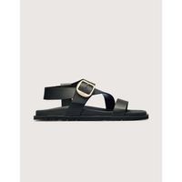 koala bay sandalias sandales en cuir noir - aegisa para mujer