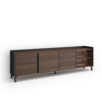 Mueble Tv, Televisión, Muebles De Salón, Almacenaje, 207x61x35 Cm, Para Tv Hasta 80