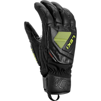 Guantes Leki Wcr C-tech 3d Negro-limón 10.5