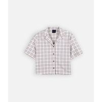 oxbow camisa chemise manches courtes checks para mujer