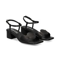 bibi lou sandalias con tacon mujer - negro talla 38