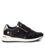 xti para mujer 14320201-negro zapatillas 143202 negro 37 plano cremallera casual