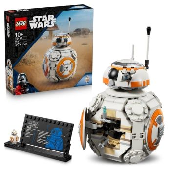 LEGO Star Wars Droide Astromecanico BB-8, Juguete de Construcción, +10 años - 75452