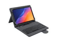 funda con teclado - maillon technologique urban universal para tablets de hasta 11 usb-c negro
