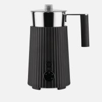 alessi milk frother - plisse black
