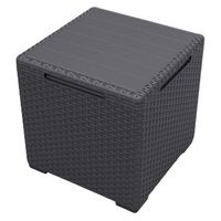 mesa keter funcion de almacenamiento grafito caja de almacenamiento vigo
