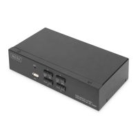 conmutador kvm digitus 4 puertos 4k hdmi