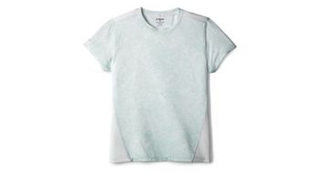Maillot de manga corta brooks sprint free 3 0 blanco para mujer