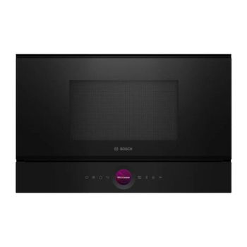 Microondas Bosch BFL7221B1 21L 900W Pantalla TFT Integrado Control Táctil Negro