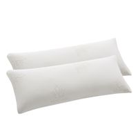 donegal collections - almohada viscoelastica de copos - pack 2 almohadas viscoelastica copos funda aloe vera - almohada fabricada en espana - transpirable confortable antialergica - confort y