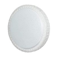 berlinchen ii - plafon led de plastico color blanco 30 cm