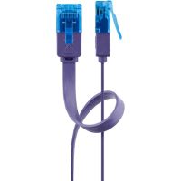 cable de red cat6a utp goobay 05 m violeta