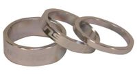 insight 1   x3 spacers silver