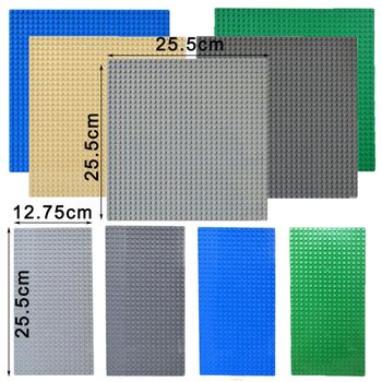 25,5*25,5 cm 32x32 placa base bloques de construcción clásicos placa de BASE bloques de construcción niños ladrillos juguete