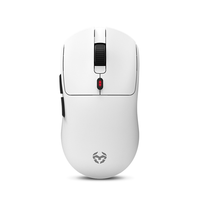 raton gaming krom klever superligero wireless blnc