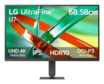 LG Monitor Ultrafine 27U710B-B - 27'', UHD (3840 x 2160), IPS, Negro