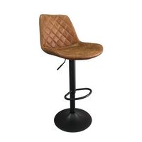 taburete de bar estilo vintage color conac coleccion holla