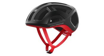 Casco poc ventral lite rojo negro