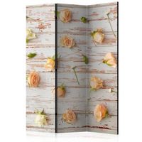 biombo - wood  roses 135x172 cm