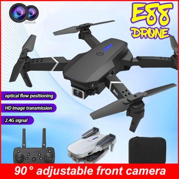 Nuevo Dron E88 Pro 2026, Cámara Dual 4k HD, FPV, 13 Minutos de Vuelo, Largo Alcance, Quadcopter RC Plegable, Mini Dron E88 Pro, Juguete para Niños