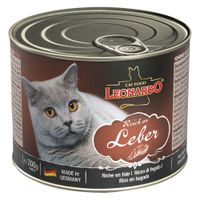 leonardo all meat 24 x 200 g - pack ahorro - rico en higado
