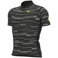 ale solid step short sleeve jersey - xl - black