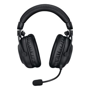 Auriculares Logitech PRO X Wireless 2 inalámbricos y alámbricos Bluetooth Gaming con Stand Negro