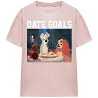 lady and the tramp camiseta date goals para mujer