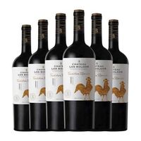 sogrape vino tinto chateau los boldos crianza 75 cl 135 vol pack de 6 unidades