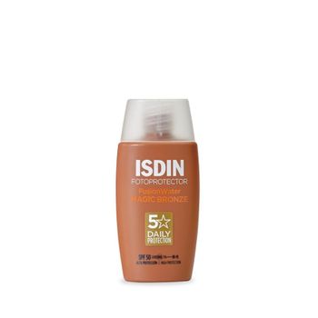 ISDIN - Fotoprotector Fusion Water Magic Bronze SPF 50 Protección solar 50 ml unisex