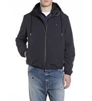 replay para hombre m8338a00084876 chaqueta logotipo r marino l casual poliester