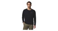 camiseta de manga larga columbia black butte negra